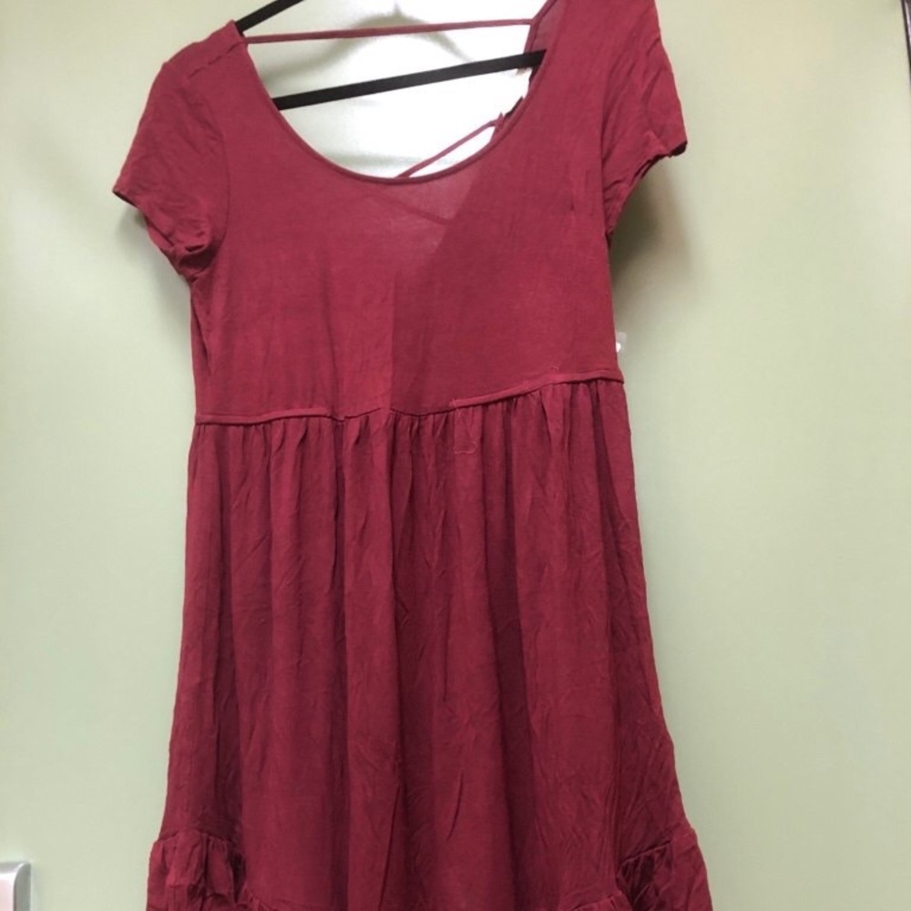 Soft Red Dress